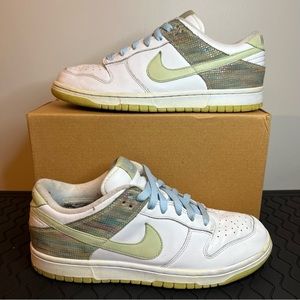 Nike Dunk Low ‘White / Pistachio - Ice Blue’ Wmns Size 8.5
